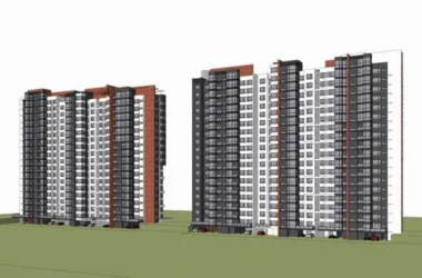 Modern High-Rise Residential Building Models in SketchUp-BIM WORLD