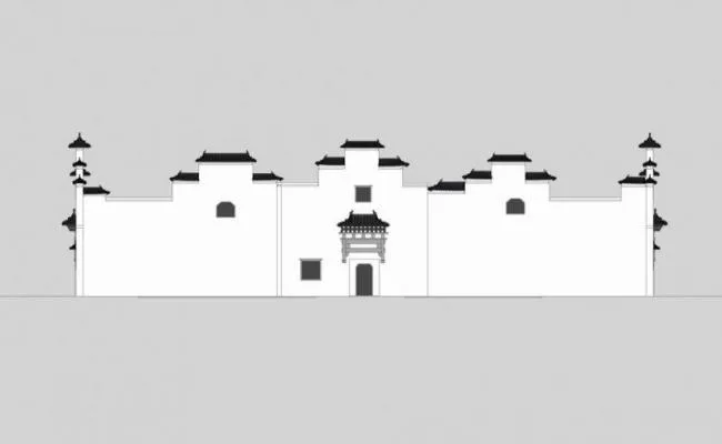 Sketchup Residential Model | Multi story Courtyard, Chinese Style