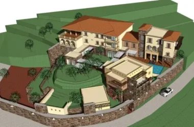 SketchUp Villa Models: Stacked, Spanish, and Classical Styles-BIM WORLD