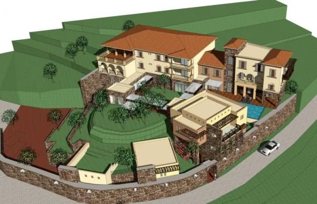 SketchUp Villa Models: Stacked, Spanish, and Classical Styles