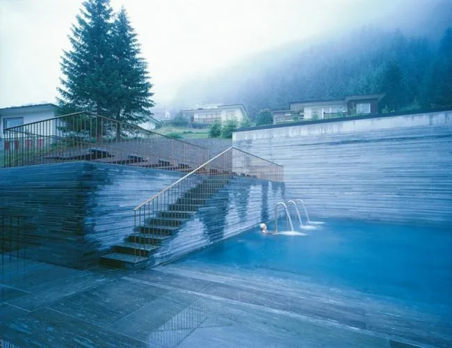 Sketchup Hotel Model | Spa, Peter Zumto, Modern Style