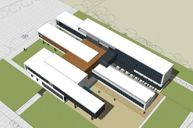 Sketchup School Model | Kindergarten, School, Educational Architecture, Modern Style