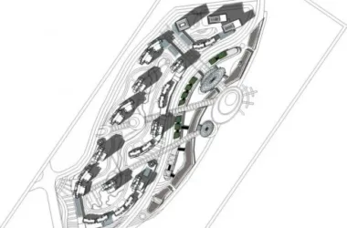 SketchUp Complex Model: Modern Super High-Rise Urban Development-BIM WORLD