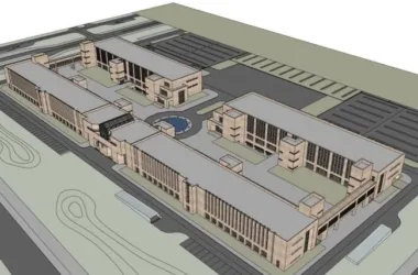 Sketchu Industrial Park | Modern Multi-Story Factory and Industrial Building Design-BIM WORLD