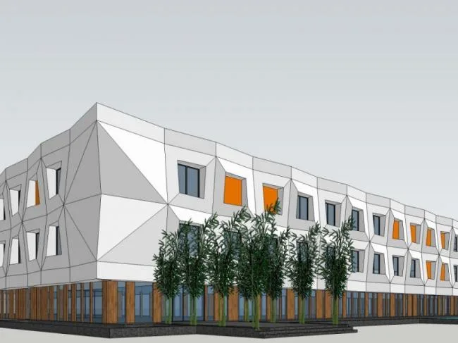 Sketchup Business Model | Clubhouse, Modern Style
