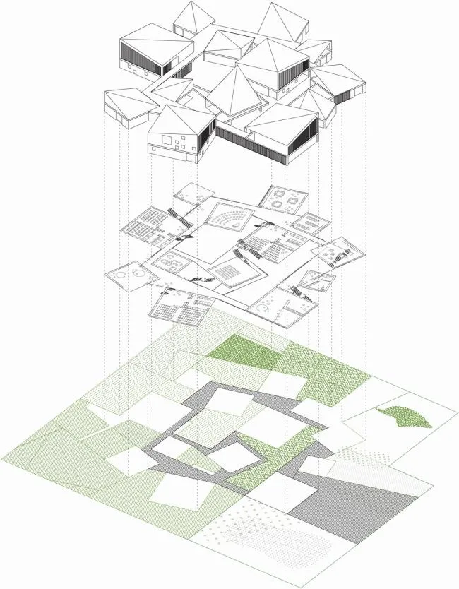 BIM Architecture | Water Town Charm, Glittering Stars on the Endless Plain: Jiangsu Beisha Kindergarten/Crossboundaries