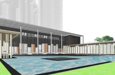 SketchUp Business Model: Multi-Story Sales Office and Modern Commercial Building Design-BIM WORLD