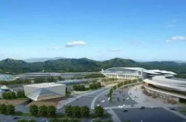 SketchUp Designs: Curved Railway Station, Bus Terminal, Office Tower, and Modern Mixed-Use High-Rise-BIM WORLD