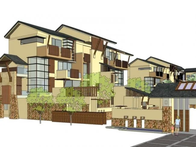Sketchup Villa Model | Solo Villa, European Style