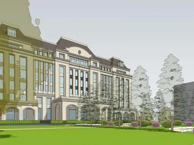 Sketchup Villa Model | Villa Cluster, Classical Style