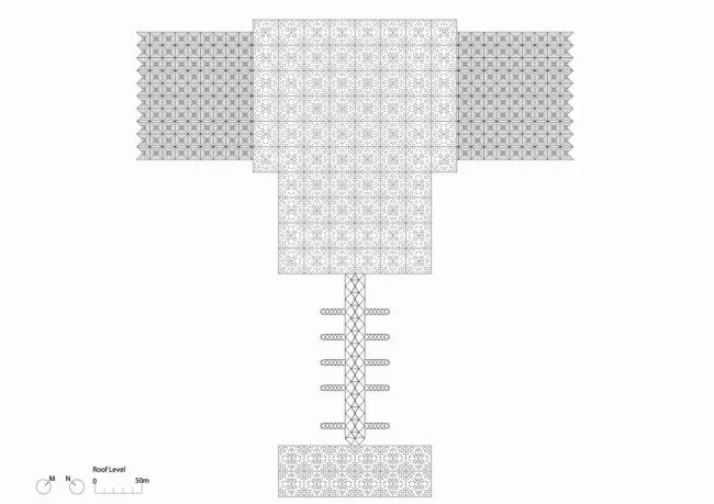 BIM Architecture | Majestic Steel Columns Supporting Tree like Construction: Haramain High Speed Railway Station/Foster Partners Architectural Firm