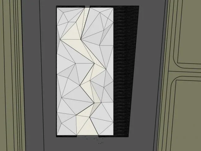 SketchUp Cultural Model: Modern Multi-Story Museum Architecture