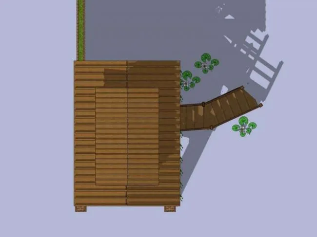 Sketchup Sketch Model | Pavilion, Chinese Style, Sketch