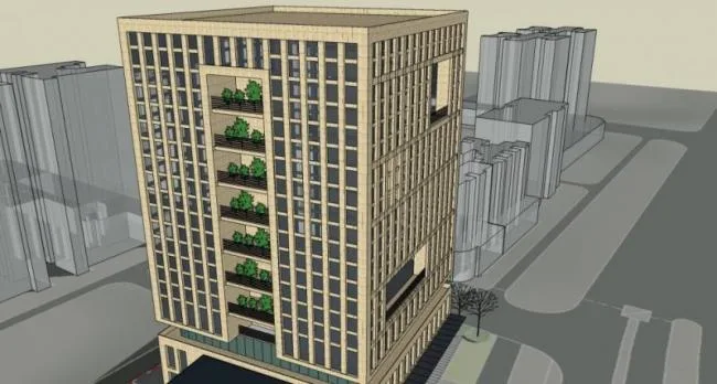Sketchup Office Model | Super High rise Office Building, Modern Style