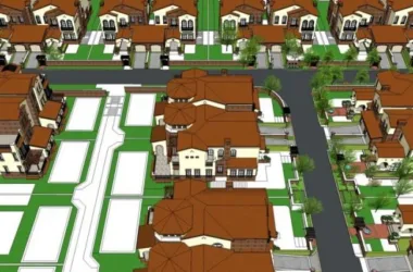 SketchUp Landscape Models: Community, Residential, and Classical Styles-BIM WORLD