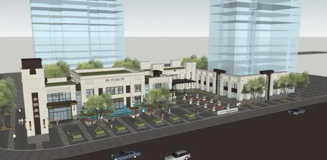 SketchUp Business Model: Designing a Multi-Story Neoclassical Commercial Building