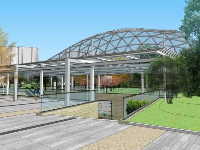 Sketchup Landscape Model | Street Landscape, Street Landscape, Modern Style