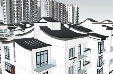 SketchUp Residential Models: High-Rise Buildings and Modern Chinese-Style Homes-BIM WORLD