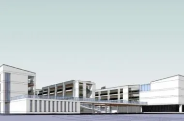 Modern Multi-Story School Campus Design in SketchUp-BIM WORLD