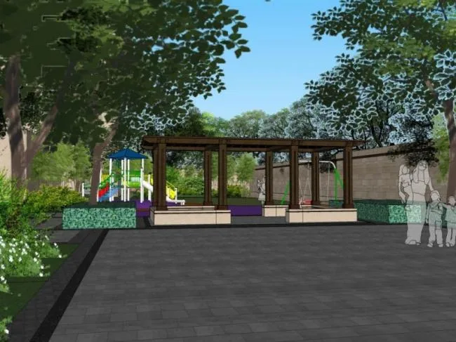 Sketchup Landscape Model | Residential Landscape, Residential Landscape, Modern Style