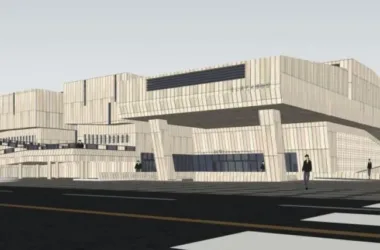 SketchUp Cultural Model: Modern Multi-Story Museum Architecture-BIM WORLD