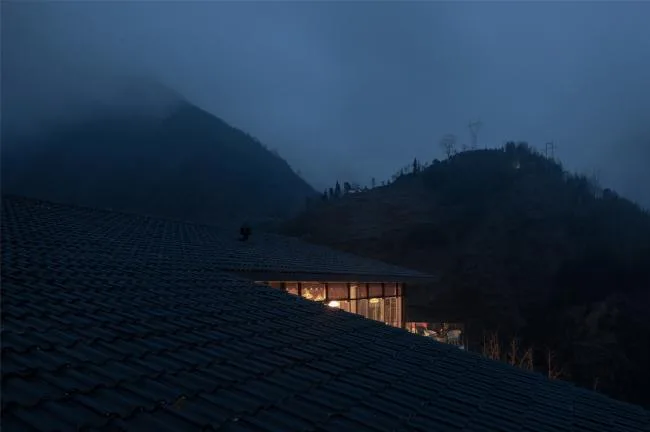 BIM architecture | Adjacent to the canyon, integrated into the settlement: Heizhugou Zen Inn Boutique Hotel Reception Center/Research Building Architectural Design