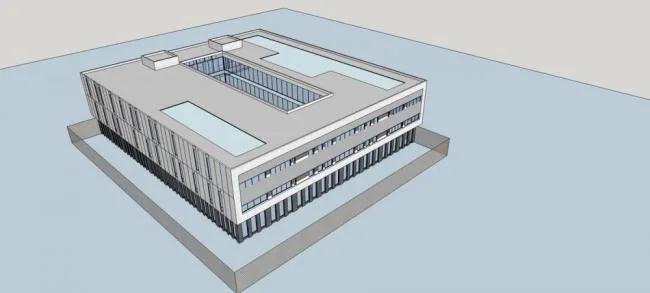 Sketchu Industrial Building | Multi story Industrial Building, Modern Style