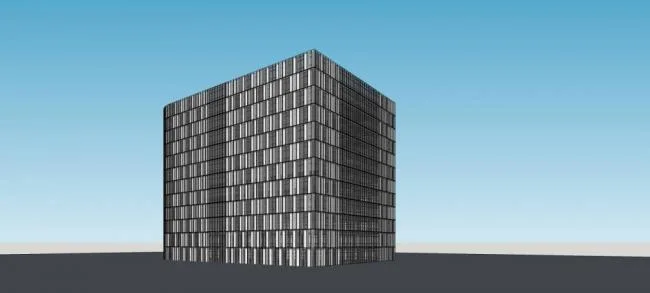 Sketchup Office Model | Small and High rise Office Building, Office Building, Modern Style