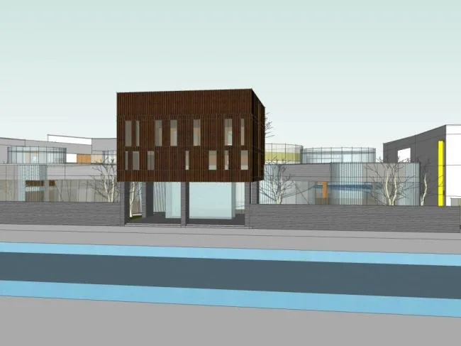 Sketchup School Model | Layered Kindergarten School, Modern Style, Educational Architecture