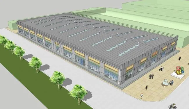 Sketchu Industrial Building: Modern Factory Design and Industrial Architecture