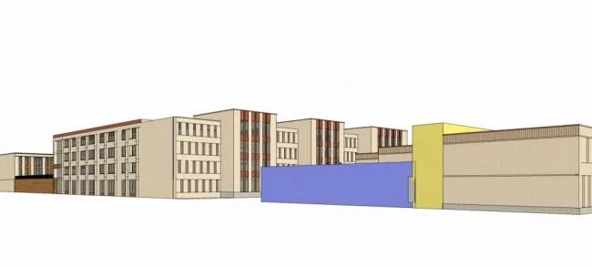 Sketchup School Model | Multi story Elementary School, Kindergarten School, Modern Style, Educational Architecture