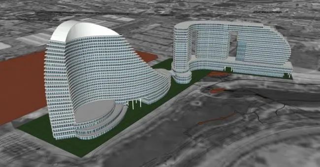 Sketchup Office Model | Super High rise, Hotel Office, Modern Style