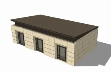 Sketchu Industrial Building: Multi-Story Distribution and Waste Station in Modern Asian Style-BIM WORLD