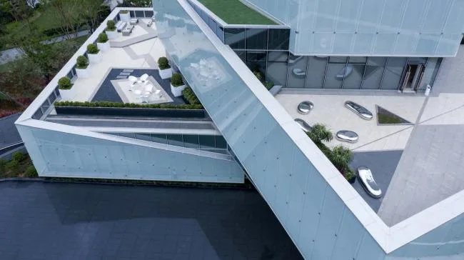 BIM Architecture | Strolling through the Flowers, Warm and Transparent: Shenzhen Shimao Shenzhen Hong Kong International Center Exhibition Hall/Water Stone Design