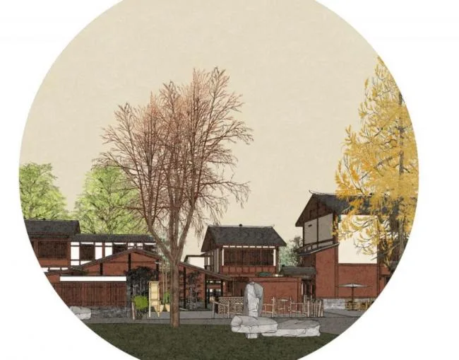 SketchUp Residential Design: Chinese-Style Homestay Model