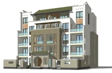 SketchUp Residential Designs: Multi-Story Homes, Rural Houses, and Modern Chinese Style Buildings-BIM WORLD