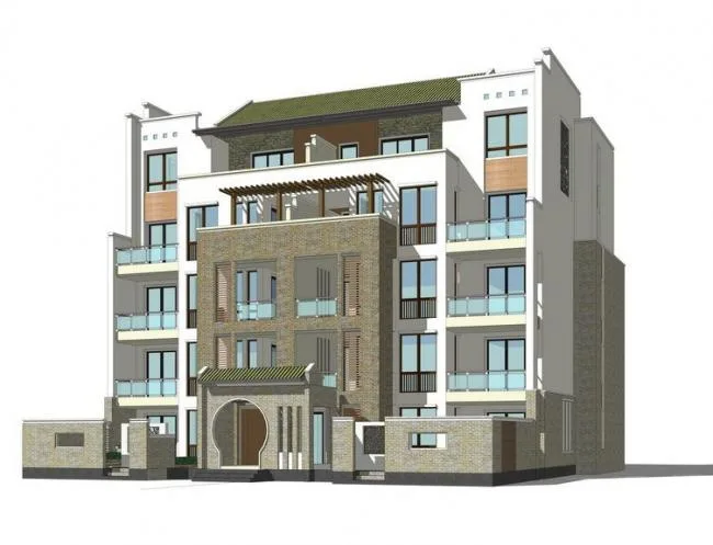 SketchUp Residential Designs: Multi-Story Homes, Rural Houses, and Modern Chinese Style Buildings