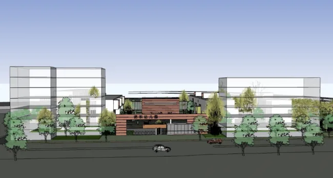 Modern Multi-Story Kindergarten School Design | Educational Architecture in SketchUp