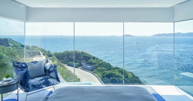 BIM Architecture | Boundless Sea, Tranquil and Distant Mood: Zhejiang Chuanshan and Other Wind Blowing People's Accommodation/Zhou Xin Architectural Design Studio