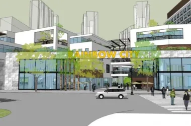 SketchUp Business Models for Multi-Story Shopping Centers, Malls, and Modern Commercial Streets-BIM WORLD
