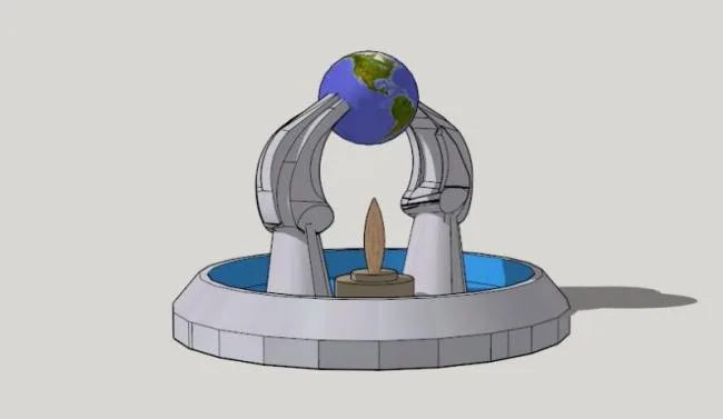 SketchUp Materials for Landscape Sculpture Models | Modern Style Components