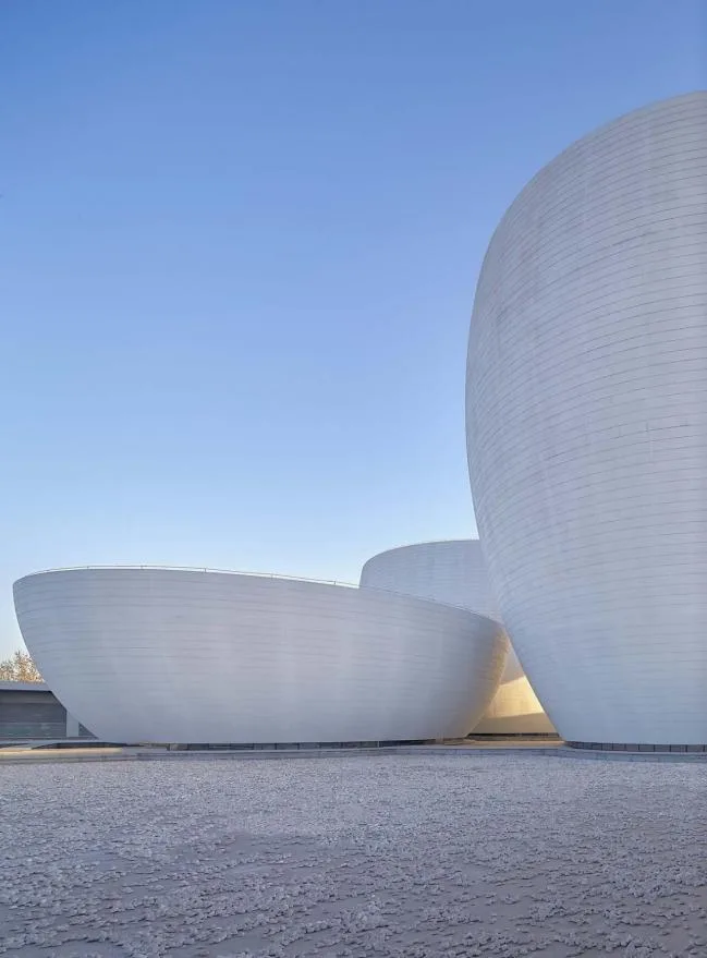 BIM Architecture | Blank spaces outlined in minimalist calligraphy: Xingyao Museum/Yanchuan Architecture