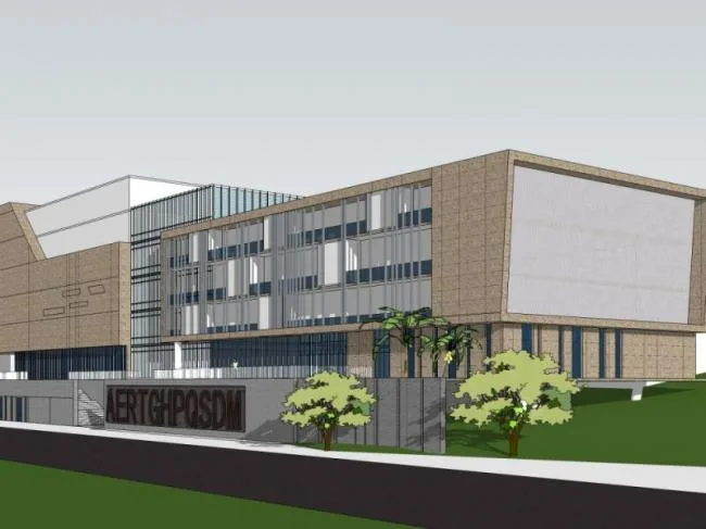Sketchup Business Model | Multi story Clubhouse, Modern Style
