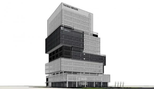 Sketchup Office Model | High rise Office Building, Modern Style
