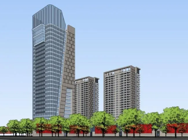 Sketchup Complex Model | Multi story Commercial Complex, Residential, Office, Modern Style