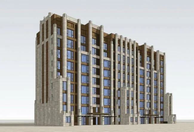 Sketchup Residential Model | Small and High rise Residential Buildings, Classical Style, Residential Architecture