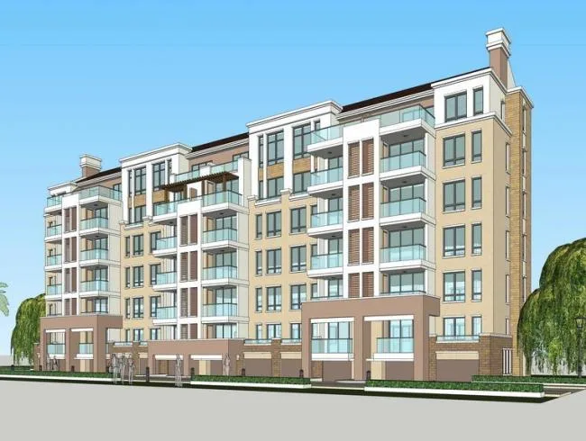 Sketchup Residential Model | Multi story Residence, Residential Building, Spanish Style, Neoclassical Style
