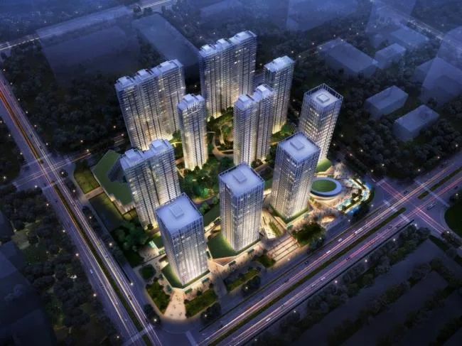 Sketchup Complex Model | Commercial and Residential Complex, Super High rise Residential, Ground Floor Commercial, Modern Style