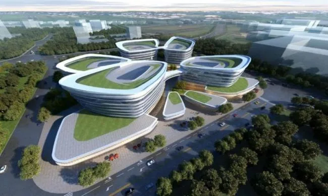 Sketchup Cultural Model | Multi story Exhibition Center, Cultural Architecture, Modern Style
