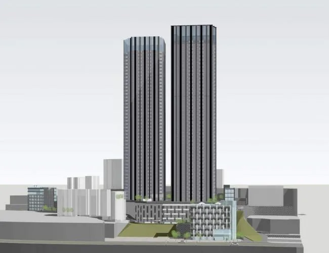 Sketchup Residential Model | High rise Residential Buildings, Modern Style, Residential Buildings
